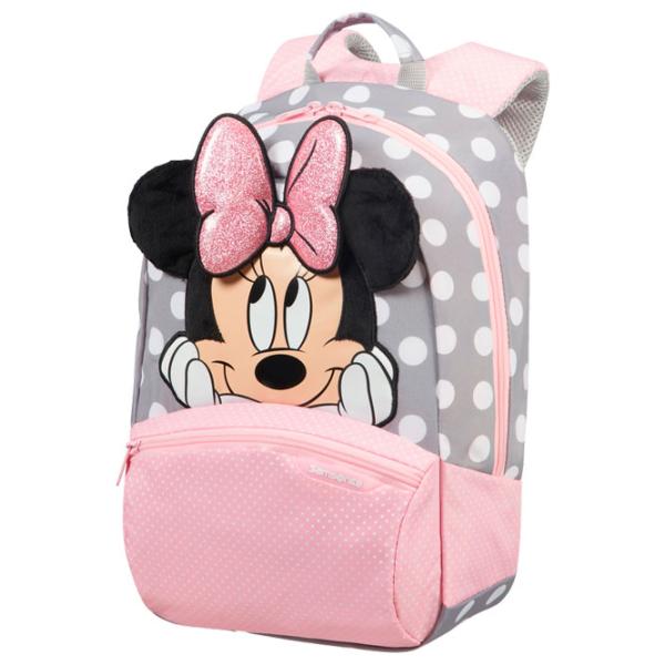 Ghiozdan pentru copii Samsonite Disney Ultimate 2.0 Grey  / Pink Grey / 12l photo 2 Ghiozdan pentru copii Samsonite Disney Ultimate 2.0 Grey  / Pink Grey / 12l photo 2