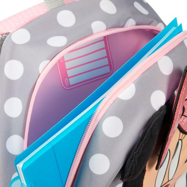 Ghiozdan pentru copii Samsonite Disney Ultimate 2.0 Grey  / Pink Grey / 12l photo 6 Ghiozdan pentru copii Samsonite Disney Ultimate 2.0 Grey  / Pink Grey / 12l photo 6