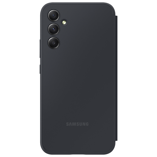 Чехол для смартфона Samsung Galaxy A34 Samsung/ Flip Cover View/ PU/ Черный photo 2