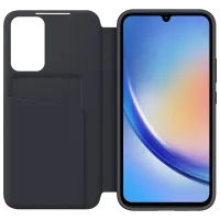 Husă pentru smartphone Samsung Galaxy A34 Samsung/ Flip Cover View/ PU/ Black photo 3