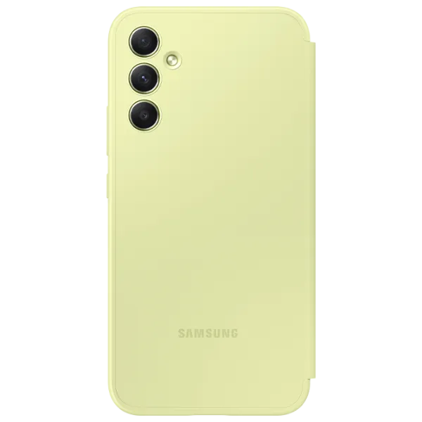 Husă pentru smartphone Samsung Galaxy A34 Samsung/ Flip Cover View/ PU/ Lime Green photo 2 Husă pentru smartphone Samsung Galaxy A34 Samsung/ Flip Cover View/ PU/ Lime Green photo 2