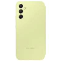 Husă pentru smartphone Samsung Galaxy A34 Samsung/ Flip Cover View/ PU/ Lime Green photo 2