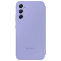 Husă pentru smartphone Samsung Galaxy A34 Samsung/ Flip Cover View/ PU/ Blueberry Purple photo 2