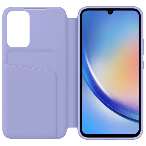 Чехол для смартфона Samsung Galaxy A34 Samsung/ Flip Cover View/ PU/ Blueberry Пурпурный photo 3