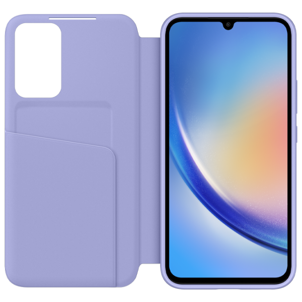 Чехол для смартфона Samsung Galaxy A34 Samsung/ Flip Cover View/ PU/ Blueberry Пурпурный photo 3