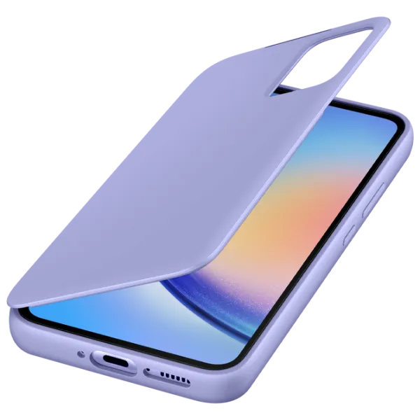 Чехол для смартфона Samsung Galaxy A34 Samsung/ Flip Cover View/ PU/ Blueberry Пурпурный photo 4