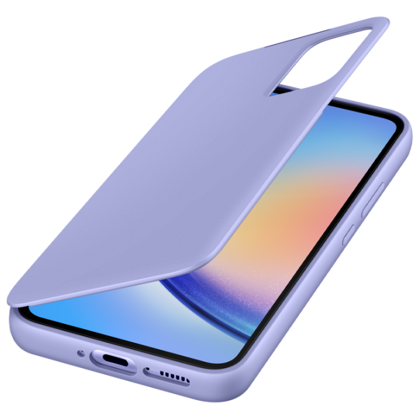 Чехол для смартфона Samsung Galaxy A34 Samsung/ Flip Cover View/ PU/ Blueberry Пурпурный photo 4