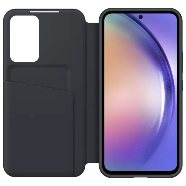 Чехол для смартфона Samsung Galaxy A34 Samsung/ Flip Cover View/ PU/ Черный photo 3