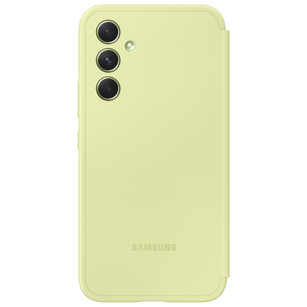 Чехол для смартфона Samsung Galaxy A54 5G Samsung/ Flip Cover View/ PU/ Lime Зелёный photo 2 Чехол для смартфона Samsung Galaxy A54 5G Samsung/ Flip Cover View/ PU/ Lime Зелёный photo 2