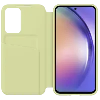 Чехол для смартфона Samsung Galaxy A54 5G Samsung/ Flip Cover View/ PU/ Lime Зелёный photo 3
