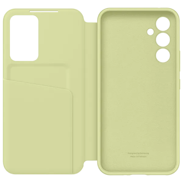 Чехол для смартфона Samsung Galaxy A54 5G Samsung/ Flip Cover View/ PU/ Lime Зелёный photo 5 Чехол для смартфона Samsung Galaxy A54 5G Samsung/ Flip Cover View/ PU/ Lime Зелёный photo 5