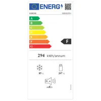 Frigider Gorenje NRK6181PW4 292 l / 178.5 cm / White photo 5