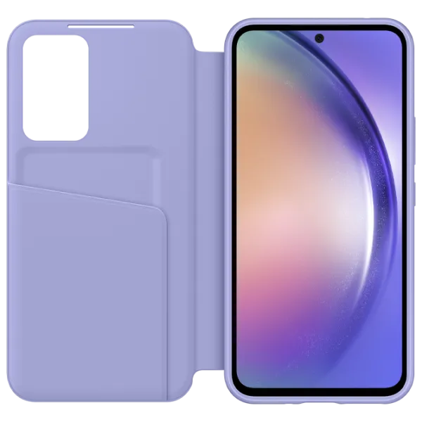 Чехол для смартфона Samsung Galaxy A54 5G Samsung / Flip Cover View / PU / Blueberry Пурпурный photo 3