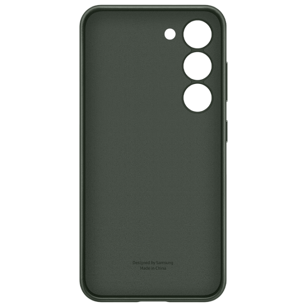 Чехол для смартфона Samsung Galaxy S23 Samsung/ Back/ Кожа/ Зелёный photo 2