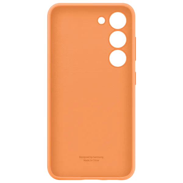 Чехол для смартфона Samsung Galaxy S23 Samsung/ Back/ TPU/ Оранжевый photo 2 Чехол для смартфона Samsung Galaxy S23 Samsung/ Back/ TPU/ Оранжевый photo 2