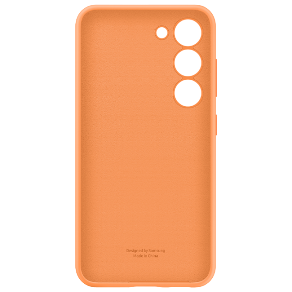 Чехол для смартфона Samsung Galaxy S23 Samsung/ Back/ TPU/ Оранжевый photo 2 Чехол для смартфона Samsung Galaxy S23 Samsung/ Back/ TPU/ Оранжевый photo 2
