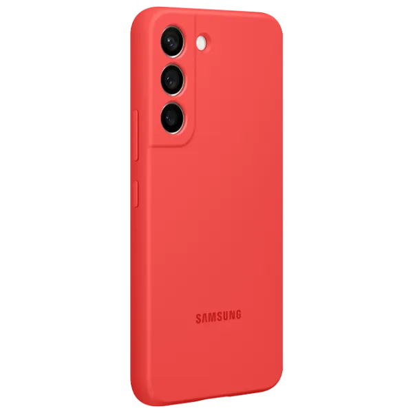 Чехол для смартфона Samsung Galaxy S22 Samsung/ Back/ TPU/ Coral Красный photo 3 Чехол для смартфона Samsung Galaxy S22 Samsung/ Back/ TPU/ Coral Красный photo 3