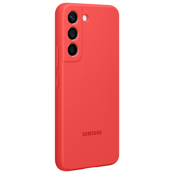 Чехол для смартфона Samsung Galaxy S22 Samsung/ Back/ TPU/ Coral Красный photo 3 Чехол для смартфона Samsung Galaxy S22 Samsung/ Back/ TPU/ Coral Красный photo 3
