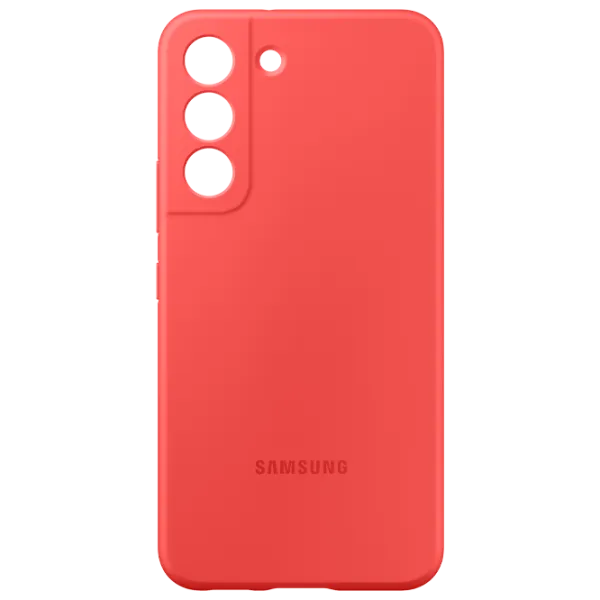Чехол для смартфона Samsung Galaxy S22 Samsung/ Back/ TPU/ Coral Красный photo 4 Чехол для смартфона Samsung Galaxy S22 Samsung/ Back/ TPU/ Coral Красный photo 4