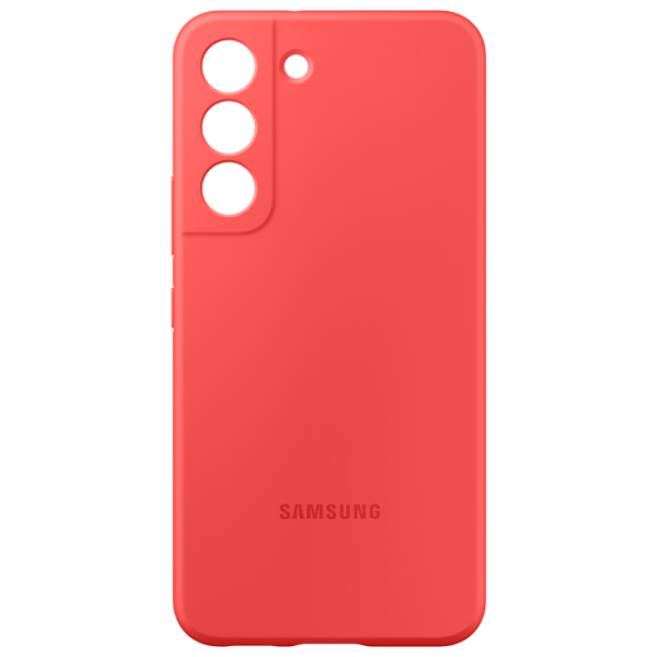 Чехол для смартфона Samsung Galaxy S22 Samsung/ Back/ TPU/ Coral Красный photo 4 Чехол для смартфона Samsung Galaxy S22 Samsung/ Back/ TPU/ Coral Красный photo 4