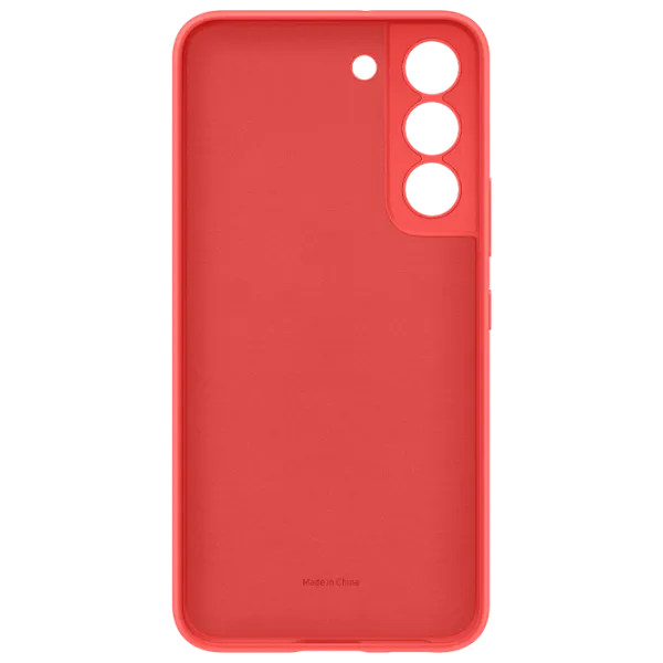 Чехол для смартфона Samsung Galaxy S22 Samsung/ Back/ TPU/ Coral Красный photo 5 Чехол для смартфона Samsung Galaxy S22 Samsung/ Back/ TPU/ Coral Красный photo 5