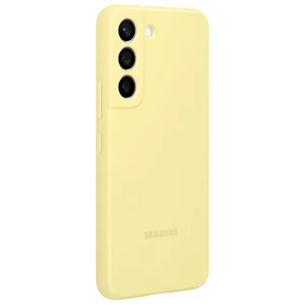 Чехол для смартфона Samsung Galaxy S22 Samsung/ Back/ TPU/ Желтый photo 3