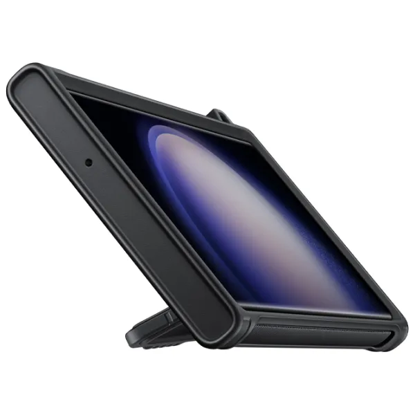 Чехол для смартфона Samsung Galaxy S23 Ultra Samsung/ Back/ PC/ PU/ Titan Черный photo 8