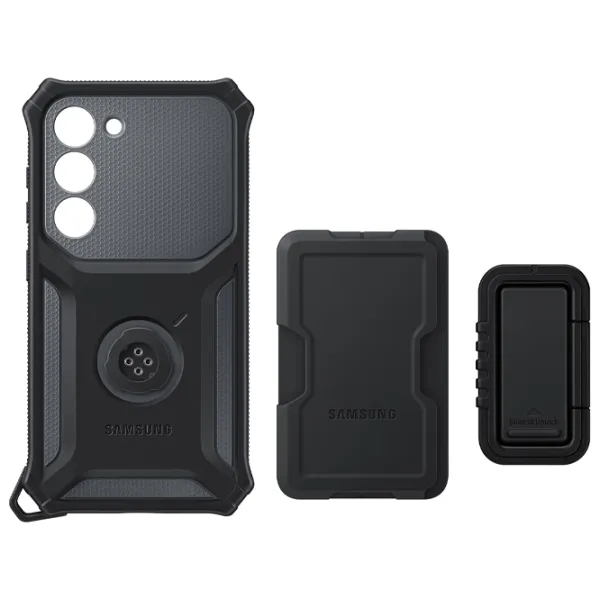 Husă pentru smartphone Samsung Galaxy S23 Samsung/ Back/ PC/ PU/ Titan Black photo 6