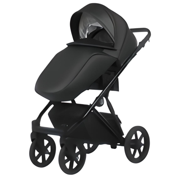 Cărucior pentru copil Quali Essen Eco 2 in 1 E97/ Black photo 4