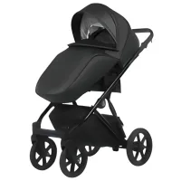 Детская коляска Quali Essen Eco 2 in 1 E97/ Черный photo 4
