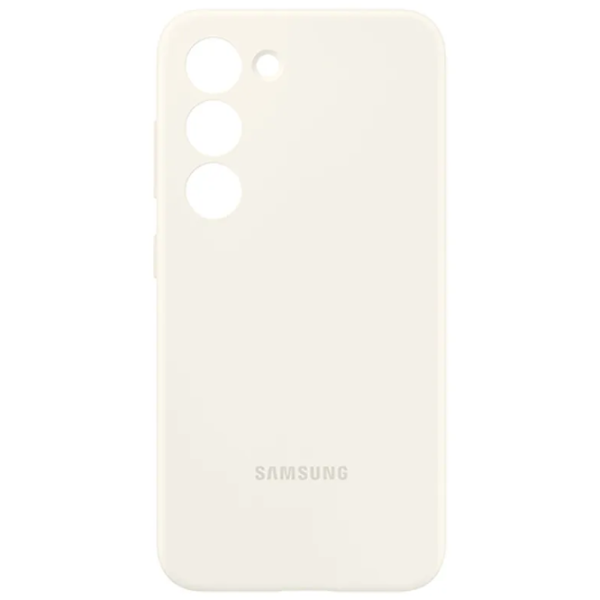 Чехол для смартфона Samsung Galaxy S23 Plus Samsung/ Back/ TPU/ Cotton Белый photo 4