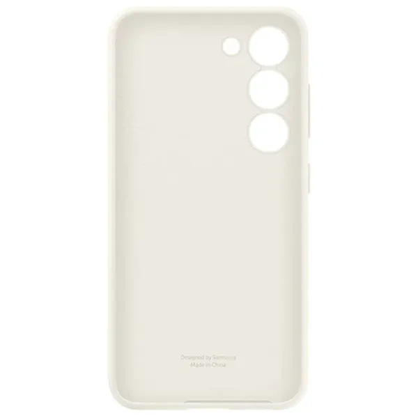 Чехол для смартфона Samsung Galaxy S23 Plus Samsung/ Back/ TPU/ Cotton Белый photo 5