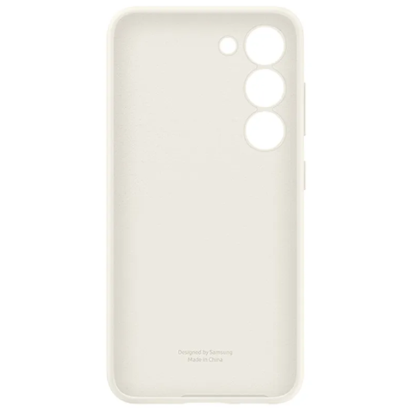 Чехол для смартфона Samsung Galaxy S23 Plus Samsung/ Back/ TPU/ Cotton Белый photo 5