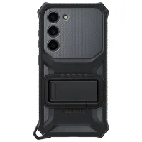 Husă pentru smartphone Samsung Galaxy S23 Plus Samsung/ Back/ PC/ PU/ Titan Black photo 4