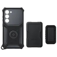 Husă pentru smartphone Samsung Galaxy S23 Plus Samsung/ Back/ PC/ PU/ Titan Black photo 6
