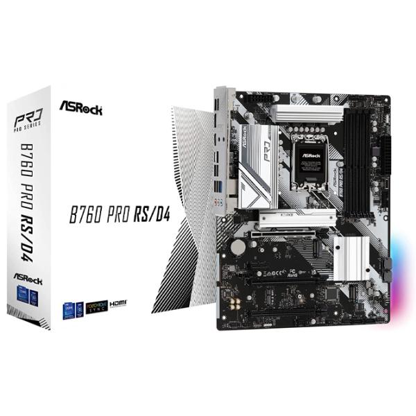 Материнская плата ASRock B760 PRO RS/ D4 ATX/ Intel B760 photo 4