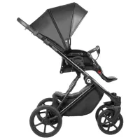 Детская коляска Quali Essen Eco 2 in 1 E355/ Серый photo 5