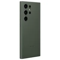 Husă pentru smartphone Samsung Galaxy S23 Ultra Samsung/ Back/ Piele/ Green photo 3
