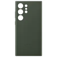 Husă pentru smartphone Samsung Galaxy S23 Ultra Samsung/ Back/ Piele/ Green photo 4