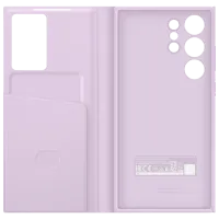 Husă pentru smartphone Samsung Galaxy S23 Ultra Samsung/ Flip Cover View/ PU/ Lavender Purple photo 2