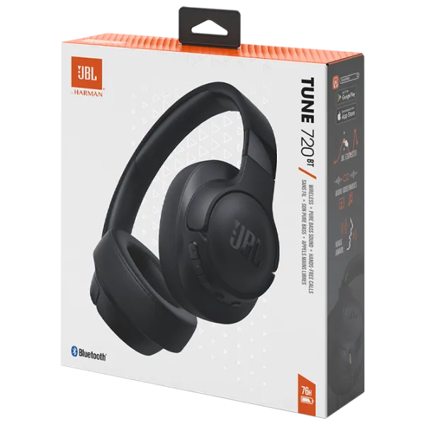 Наушники JBL Tune 720BT Черный Беспроводные/ Персональный photo 9