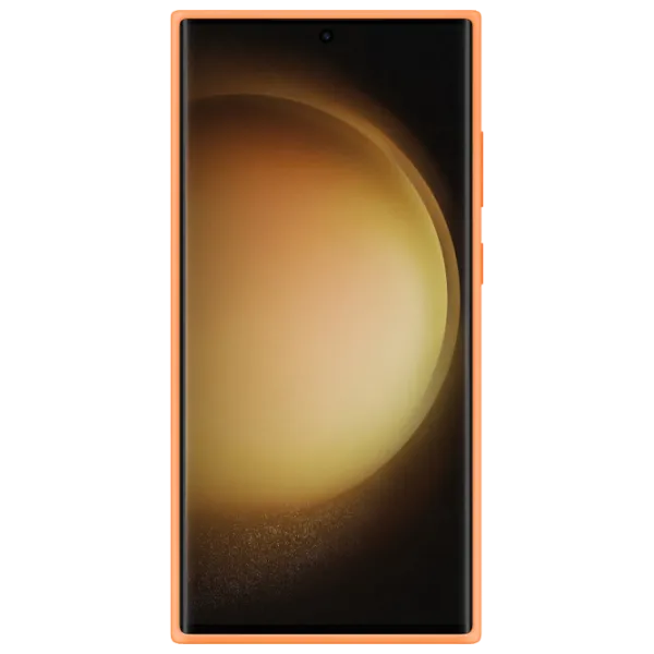 Husă pentru smartphone Samsung Galaxy S23 Ultra Samsung/ Back/ TPU/ Orange photo 3