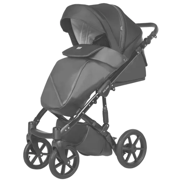 Cărucior pentru copil Quali Milano 2 in 1 M4/ Gray photo 3