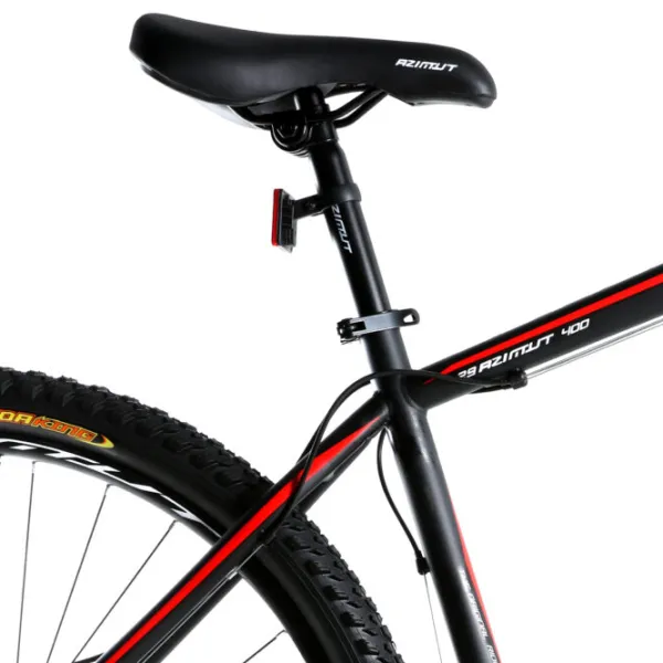 Bicicletă Azimut AZ 40D 29" 19" Oțel/ Black Red photo 3 Bicicletă Azimut AZ 40D 29" 19" Oțel/ Black Red photo 3