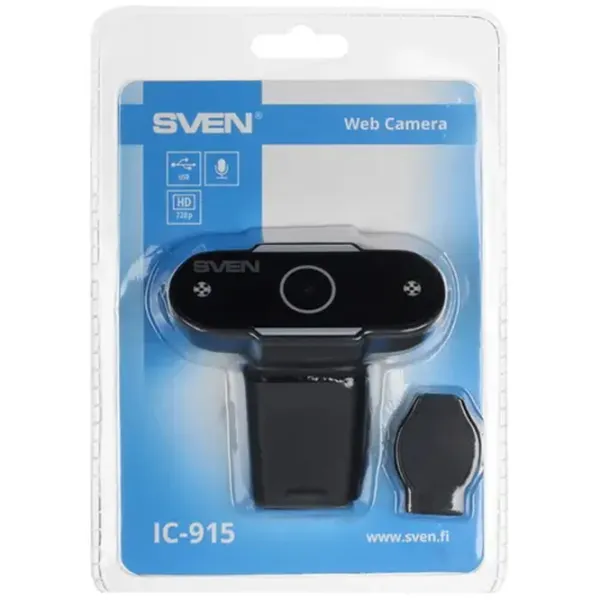 Web Camera Sven IC-915 1 MP/ Black photo 7