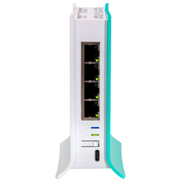 Маршрутизатор Mikrotik L41G-2axD hAP ax lite 574 Мбит/ c/ Зелёный photo 4