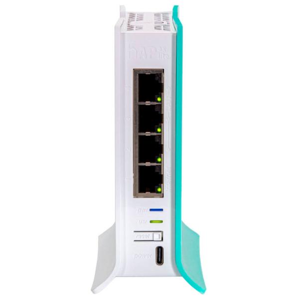 Маршрутизатор Mikrotik L41G-2axD hAP ax lite 574 Мбит/ c/ Зелёный photo 4