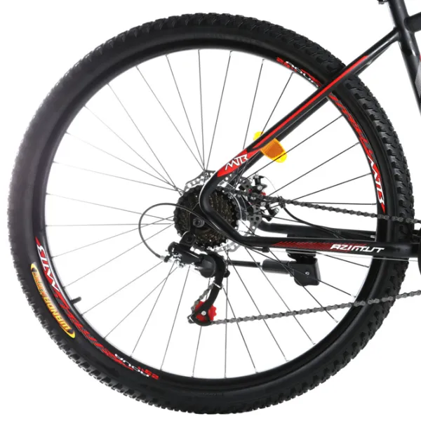 Bicicletă Azimut Aqua 27.5" 17" Oțel/ Black Red photo 2 Bicicletă Azimut Aqua 27.5" 17" Oțel/ Black Red photo 2