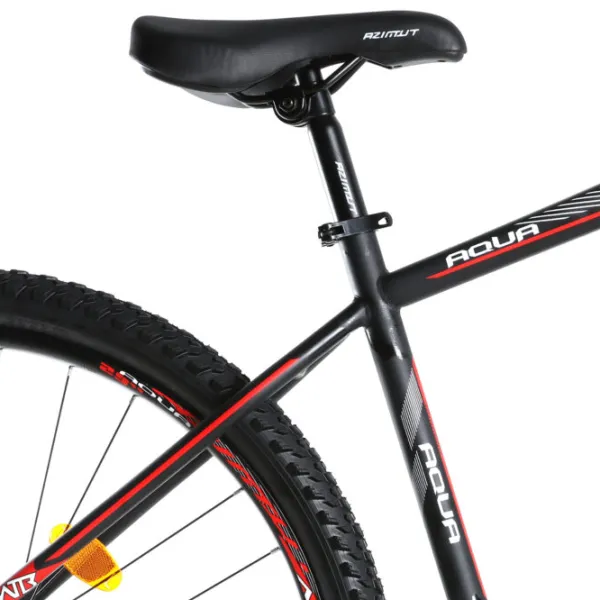 Bicicletă Azimut Aqua 29" 17" Oțel/ Black Red photo 3 Bicicletă Azimut Aqua 29" 17" Oțel/ Black Red photo 3