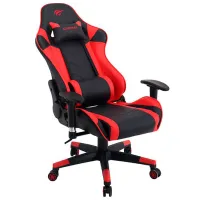Scaun Gaming Havit GC932 Red Black photo 5